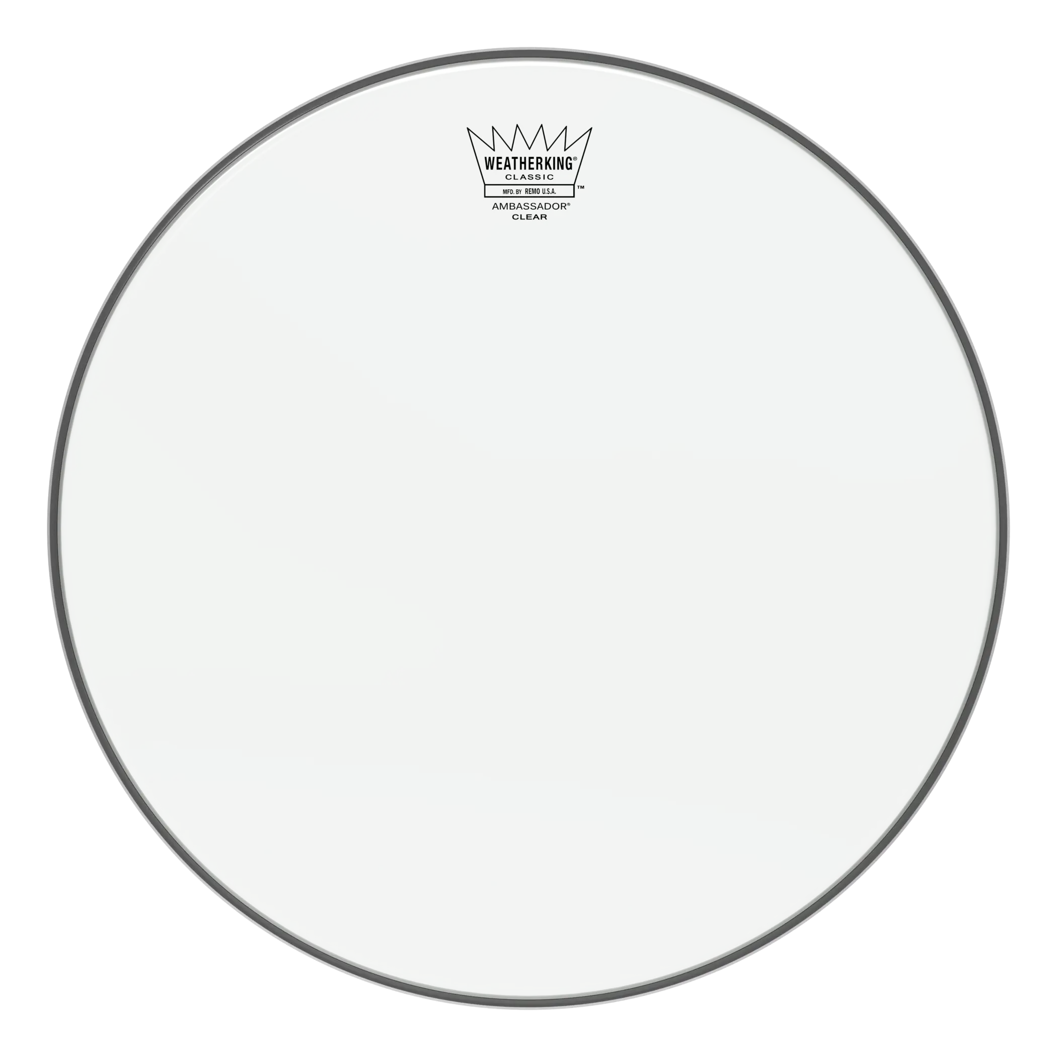 Remo 14" Snare Side Hazy Classic Fit Ambassador Clear Drumhead