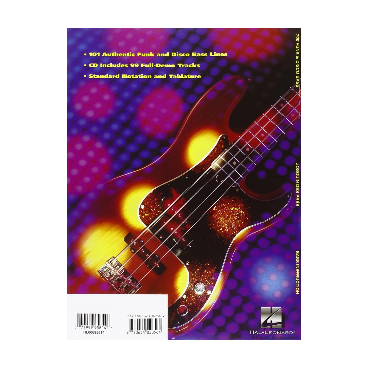 '70s Funk & Disco Bass: 101 Groovin' Bass Patterns