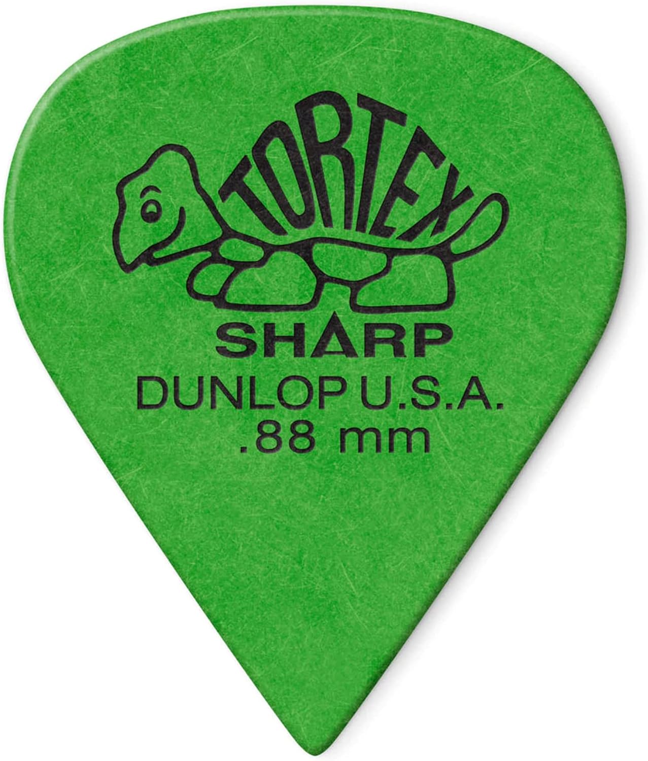 Dunlop Tortex Sharp Guitar Picks .88mm - Green