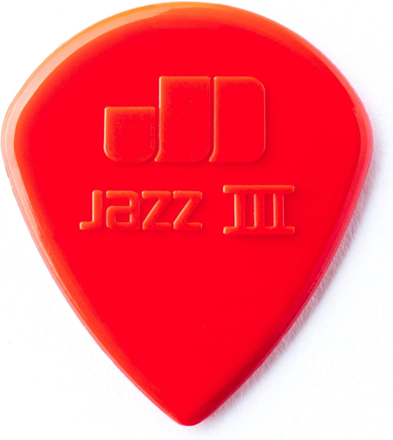 Dunlop Jazz III Pick Pack, Red Nylon,1.38mm (6pk)