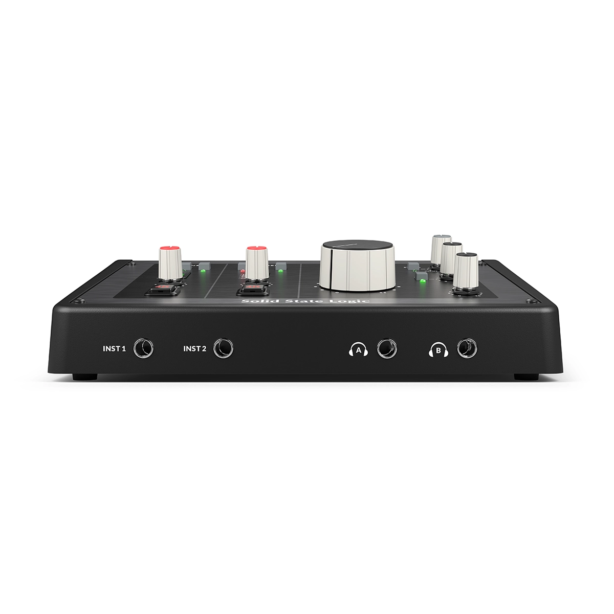 Solid State Logic SSL 2+ MKII 2 X 4 Usb-C Audio Interface - 729707X2 front panel view