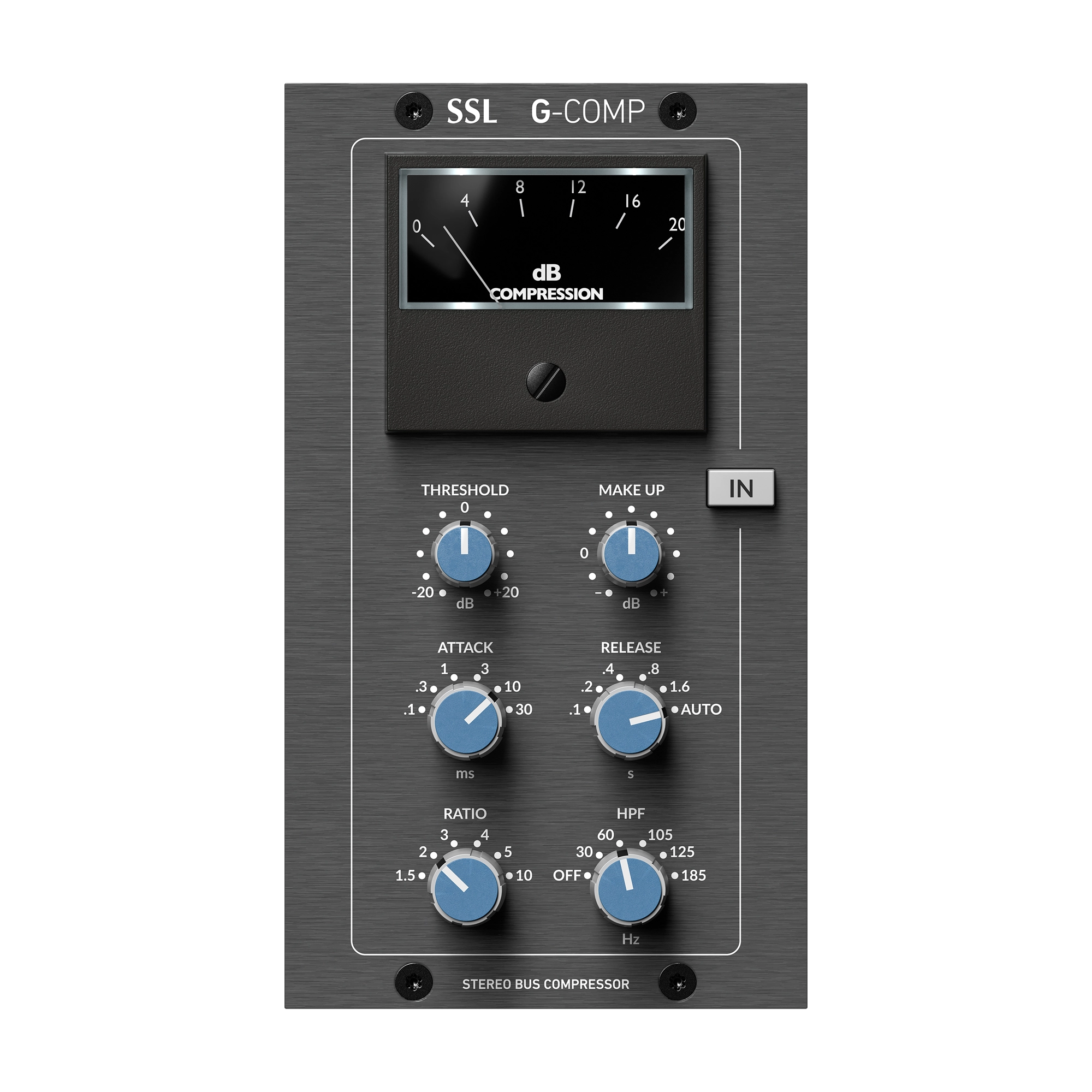 Solid State Logic SSL Stereo Bus Compressor Module for 500 Format Rack