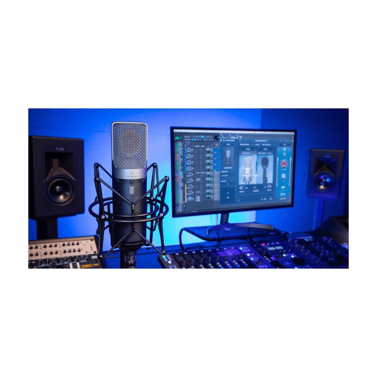 Slate Digital 72RSLML1 VMS ML-1A Large-Diaphragm Cardiod Condenser Modeling Microphone