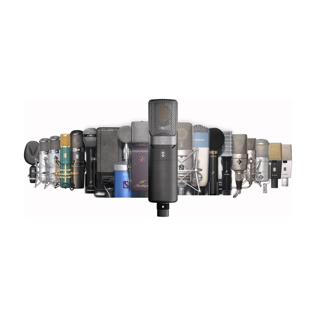 Slate Digital 72RSLML1 VMS ML-1A Large-Diaphragm Cardiod Condenser Modeling Microphone