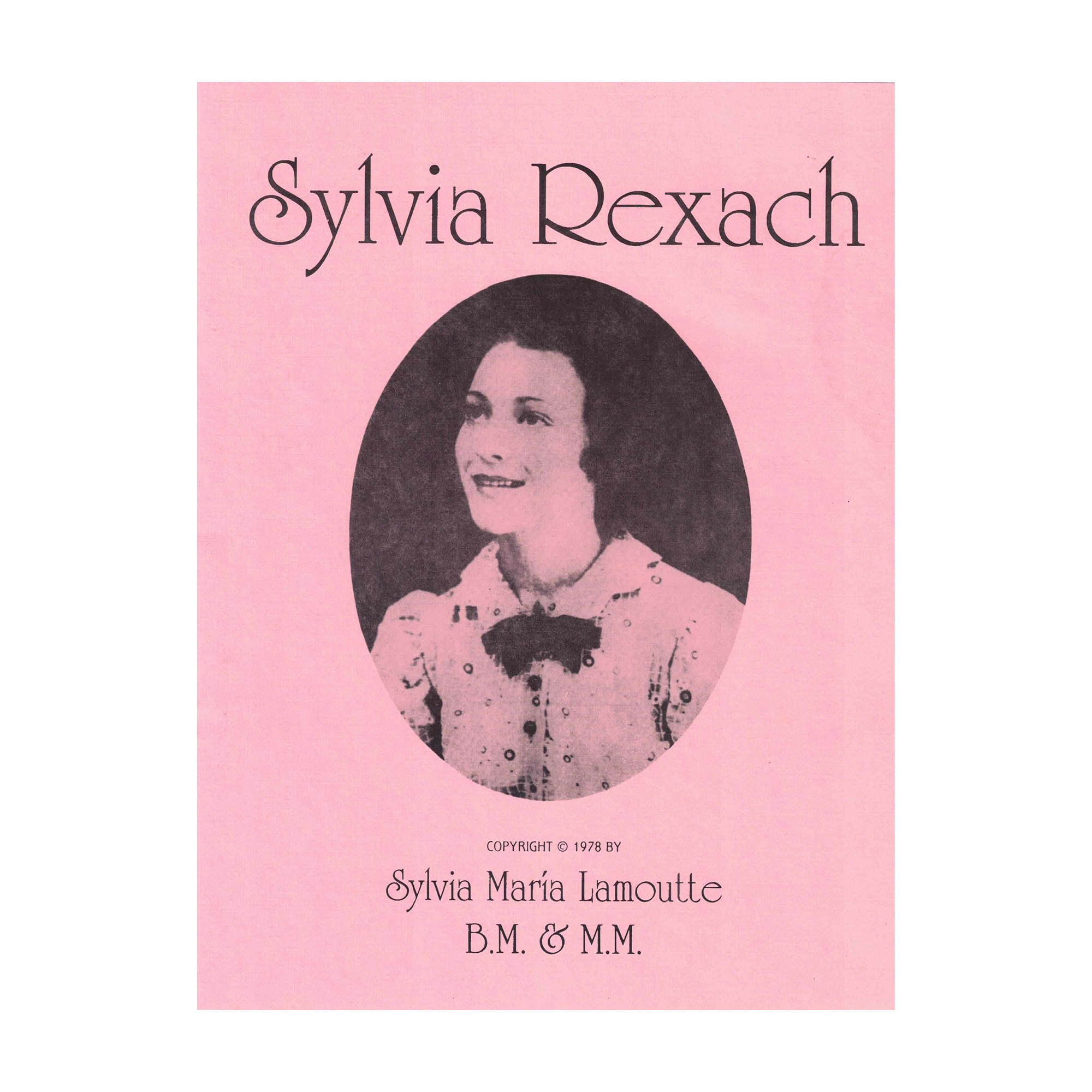 Música de Sylvia Rexach - Sylvia M. Lamoutte