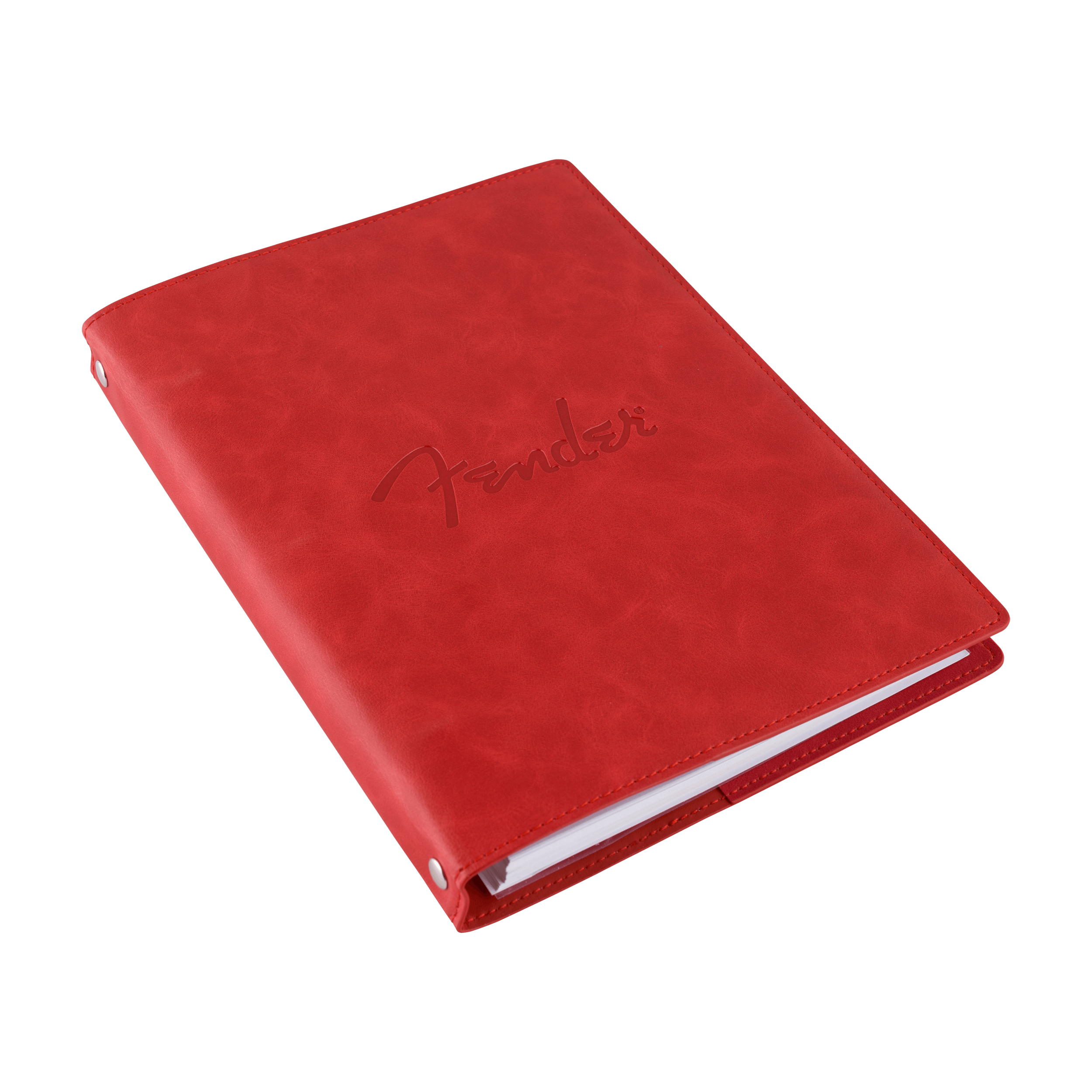 Fender™ Cuaderno de Notas de Música en Cuero Vegano