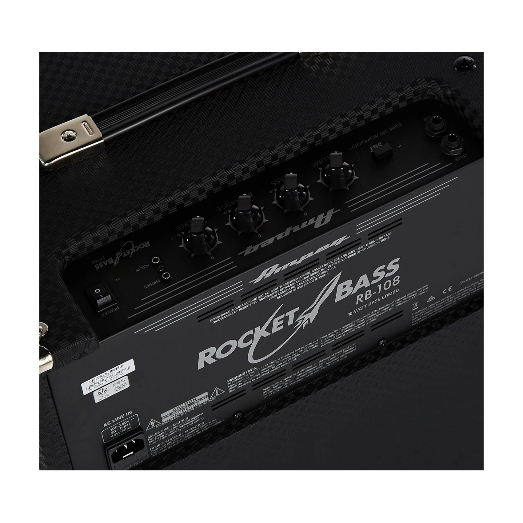 Ampeg Rocket Bass RB-108 30W 1×8" Bass Combo Amplifier