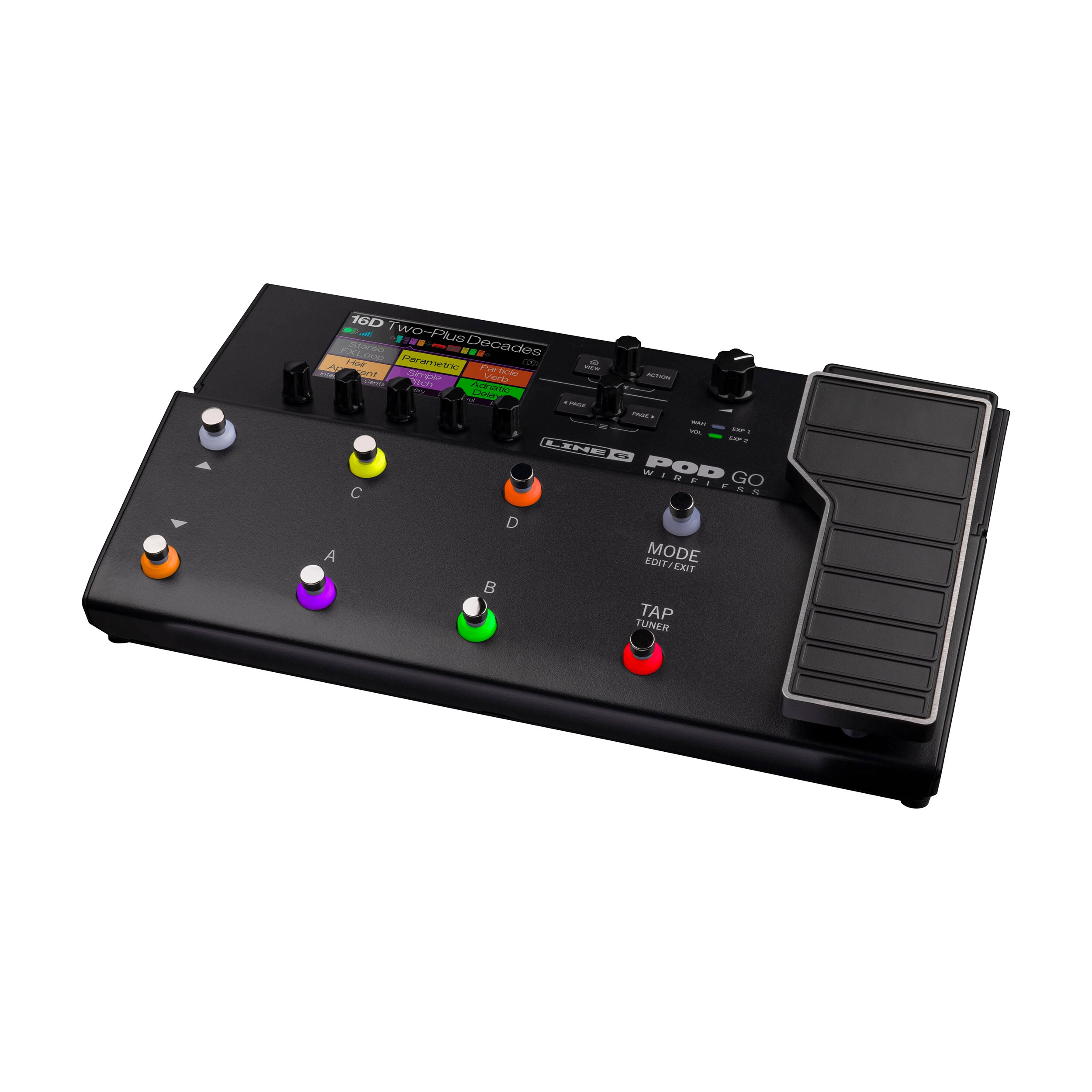 Line 6 POD Go Wireless Guitar/Bass Multi-FX Pedal & Amp Modeler