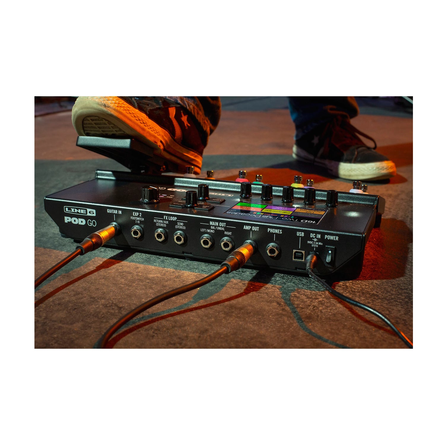 Procesador de Efectos Múltiples para Guitarra Line 6 POD GO Versión 2.50