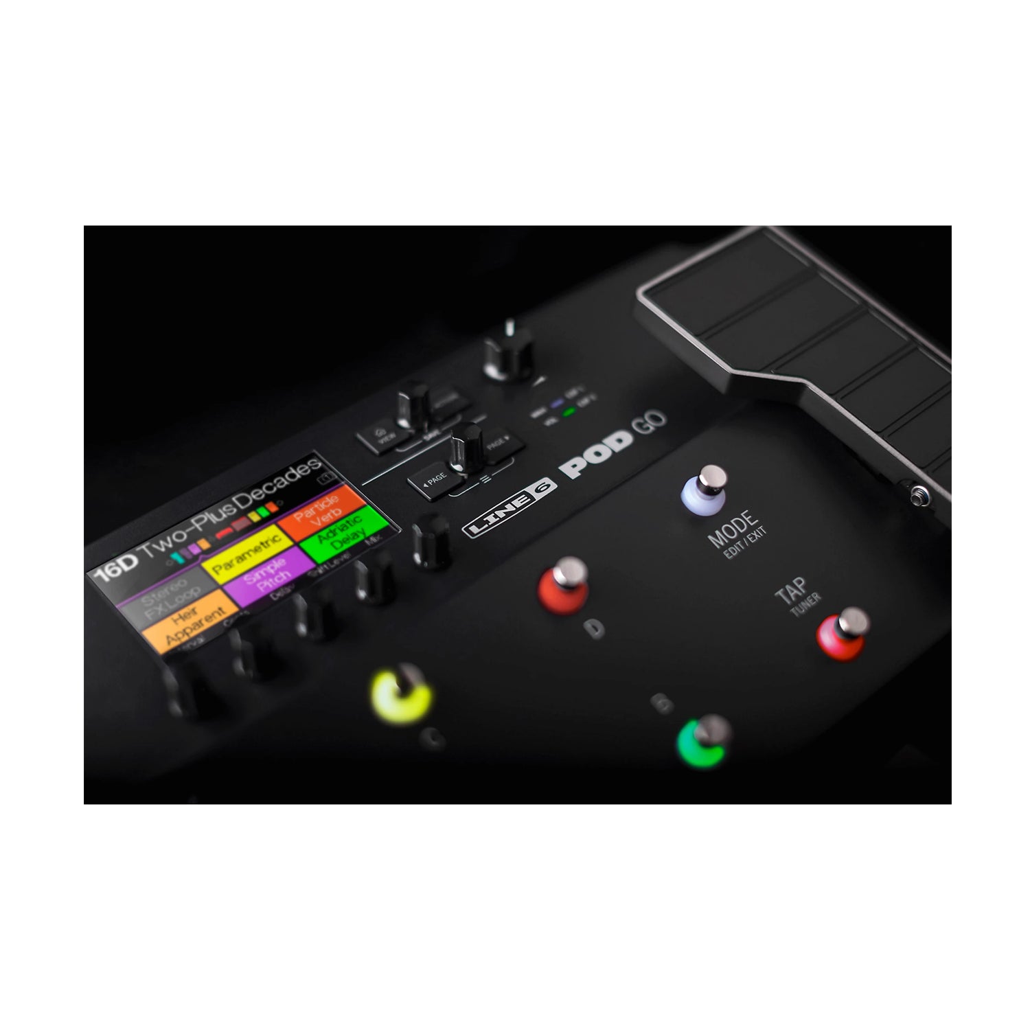 Procesador de Efectos Múltiples para Guitarra Line 6 POD GO Versión 2.50