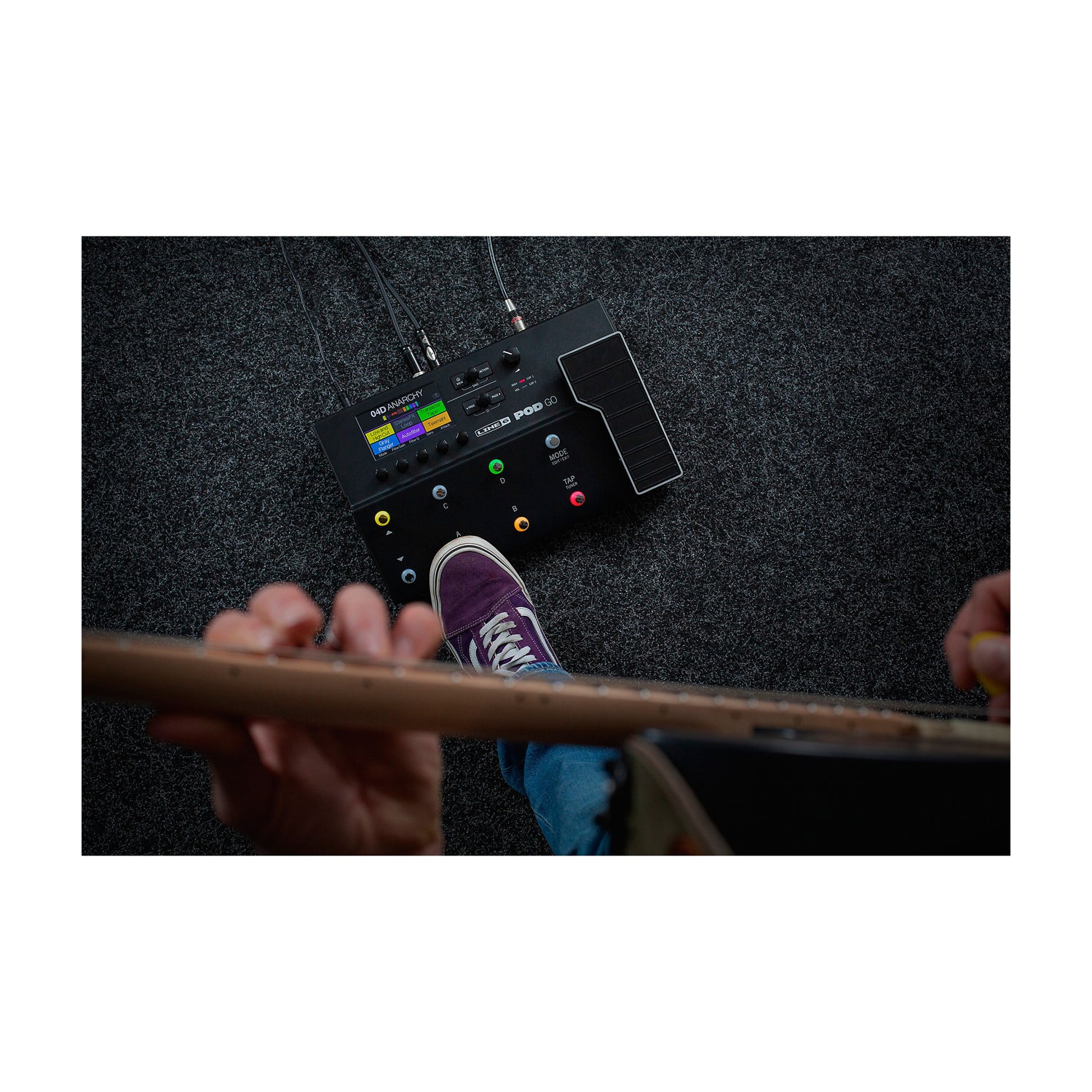 Procesador de Efectos Múltiples para Guitarra Line 6 POD GO Versión 2.50