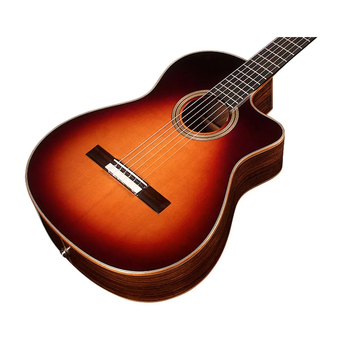 Cordoba Fusion Orchestra Ce Nylon String Acoustic Guitar - Tear Drop Burst