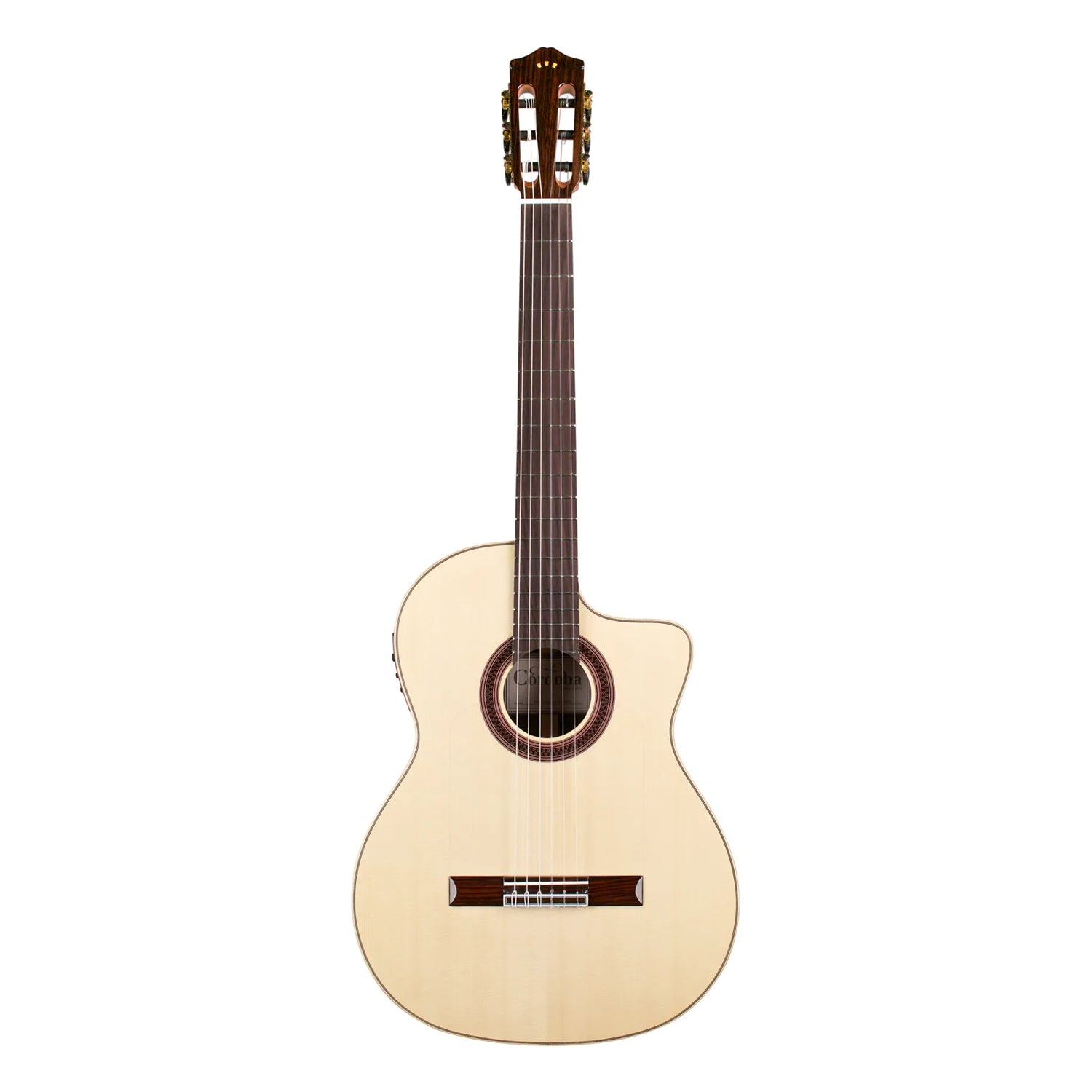 Córdoba Gk Studio Negra Nylon String Acoustic-Electric Guitar - Natural