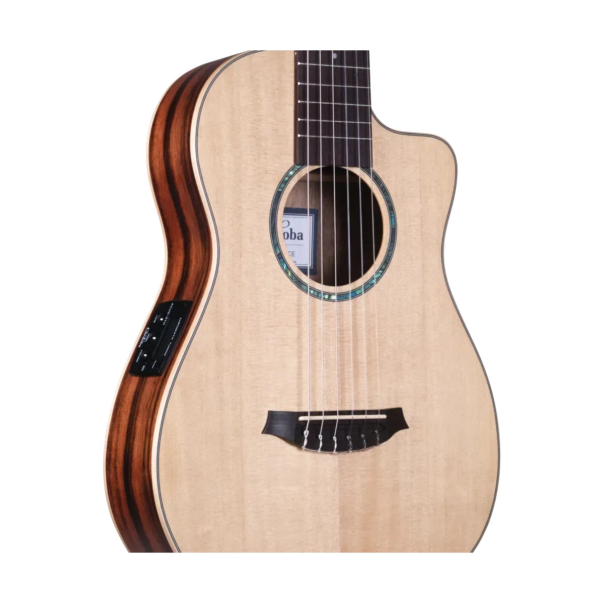 Cordoba Mini II EB-CE Nylon String Acoustic-Electric Guitar