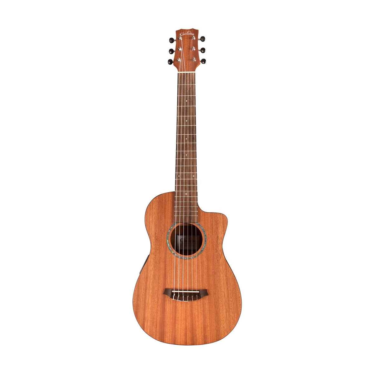 Cordoba Mini II MH-CE Nylon-String Acoustic-Electric Guitar  - Natural
