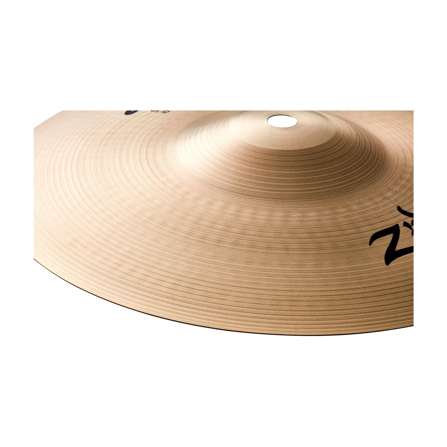 Zildjian A Series Splash Cymbal 10" top close up