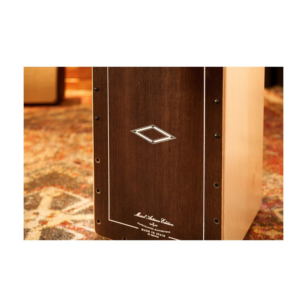 Meinl Artisan Edition Tango Line Birch Cajon - Brown Eucalyptus Frontplate