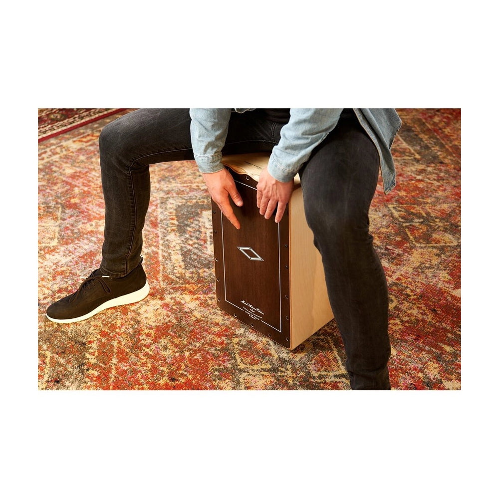 Meinl Artisan Edition Tango Line Birch Cajon - Brown Eucalyptus Frontplate
