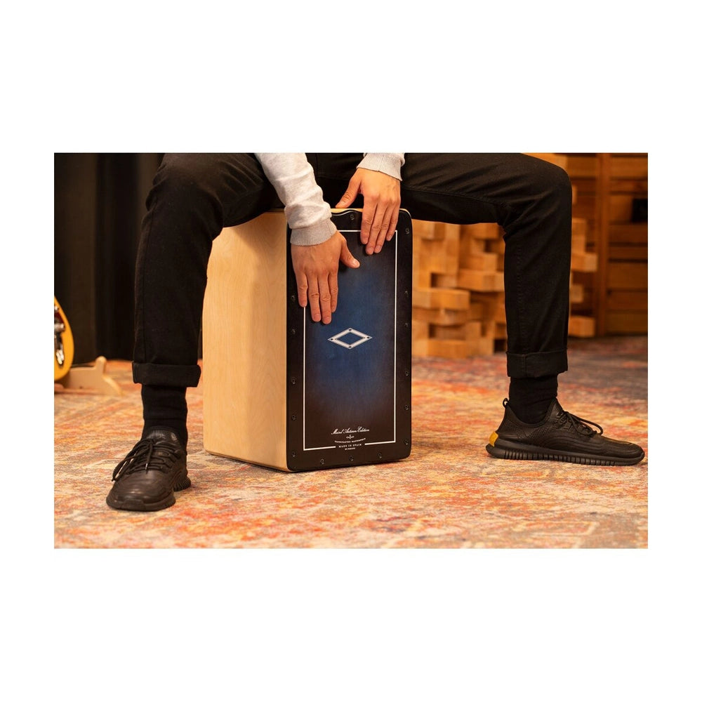 Meinl Percussion Artisan Edition Tango Line Cajon - Blue Fade