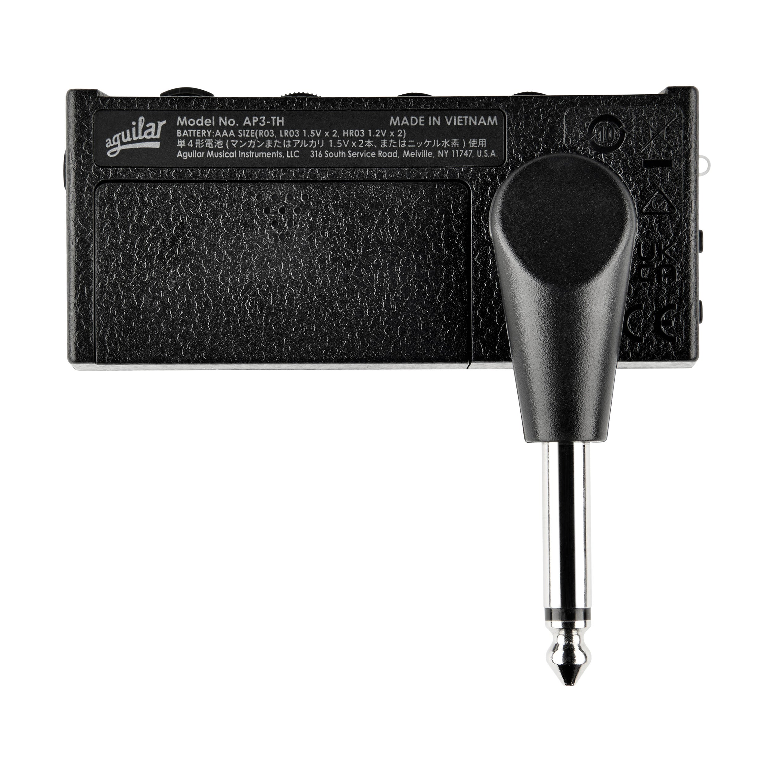 Aguilar amPlug 3 Tone Hammer Bass Guitar Headphone Amplifier