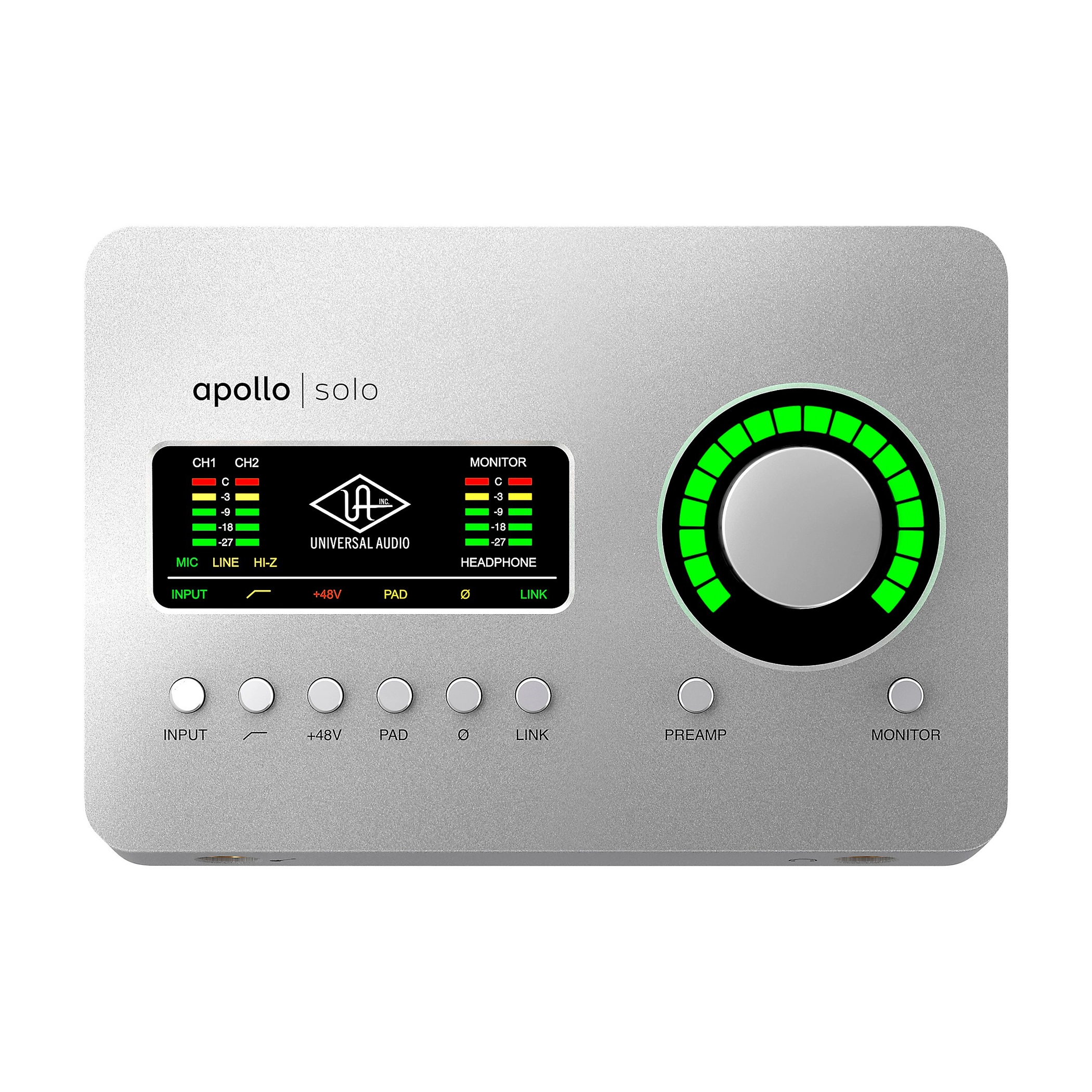 Universal Audio Apollo Solo Heritage Edition Interfaz de Audio Thunderbolt 3