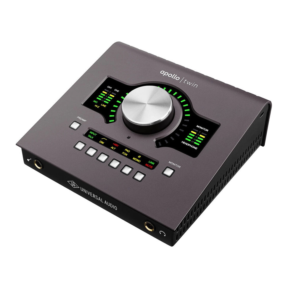 Universal Audio Apollo Twin MKII DUO Heritage Edition 10x6 Thunderbolt 2 Audio Interface