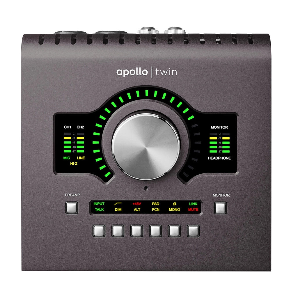 Universal Audio Apollo Twin MKII DUO Heritage Edition 10x6 Thunderbolt 2 Audio Interface