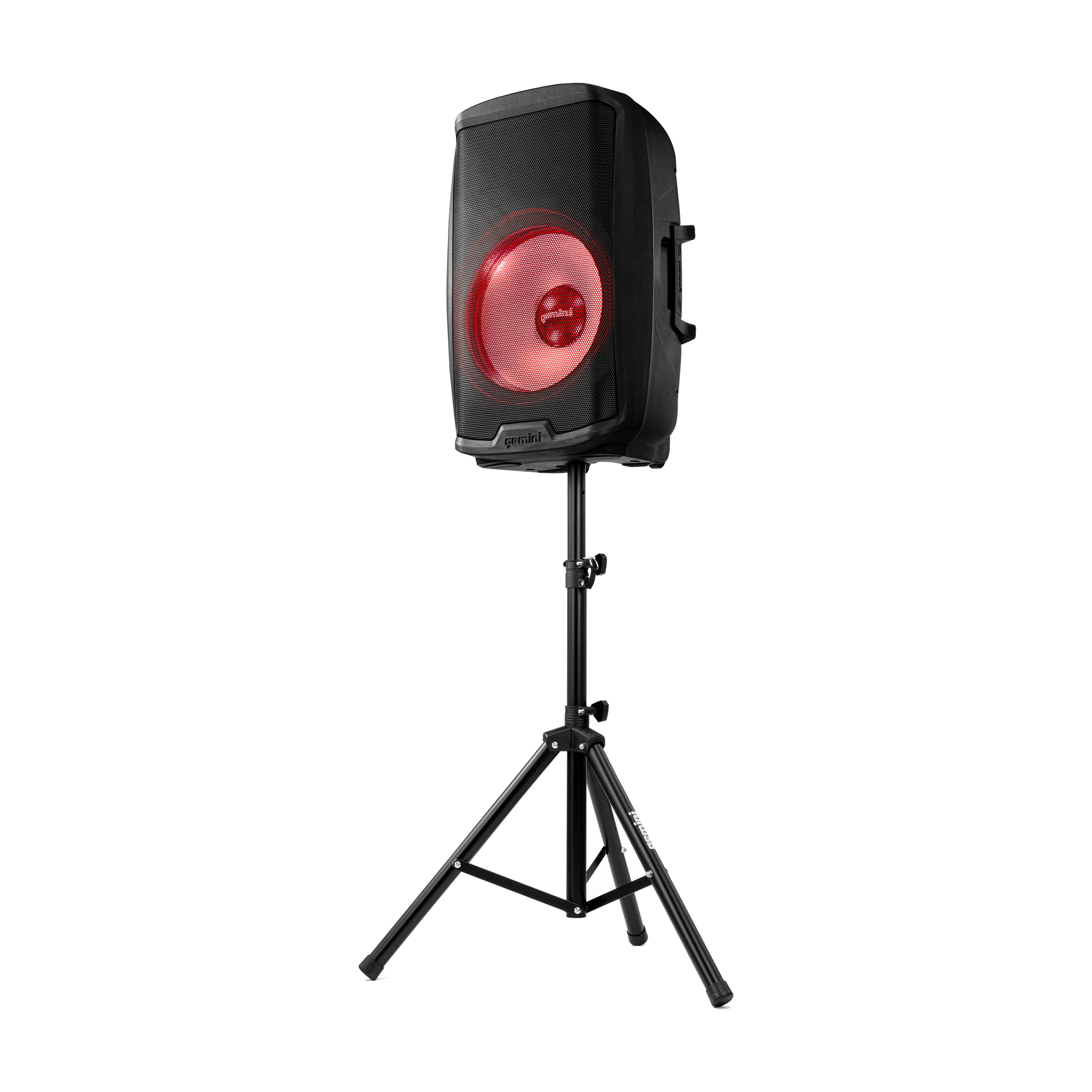 Gemini AS-2115BT-LT-PK Altavoz PA Bluetooth de 15" 2000W con LED