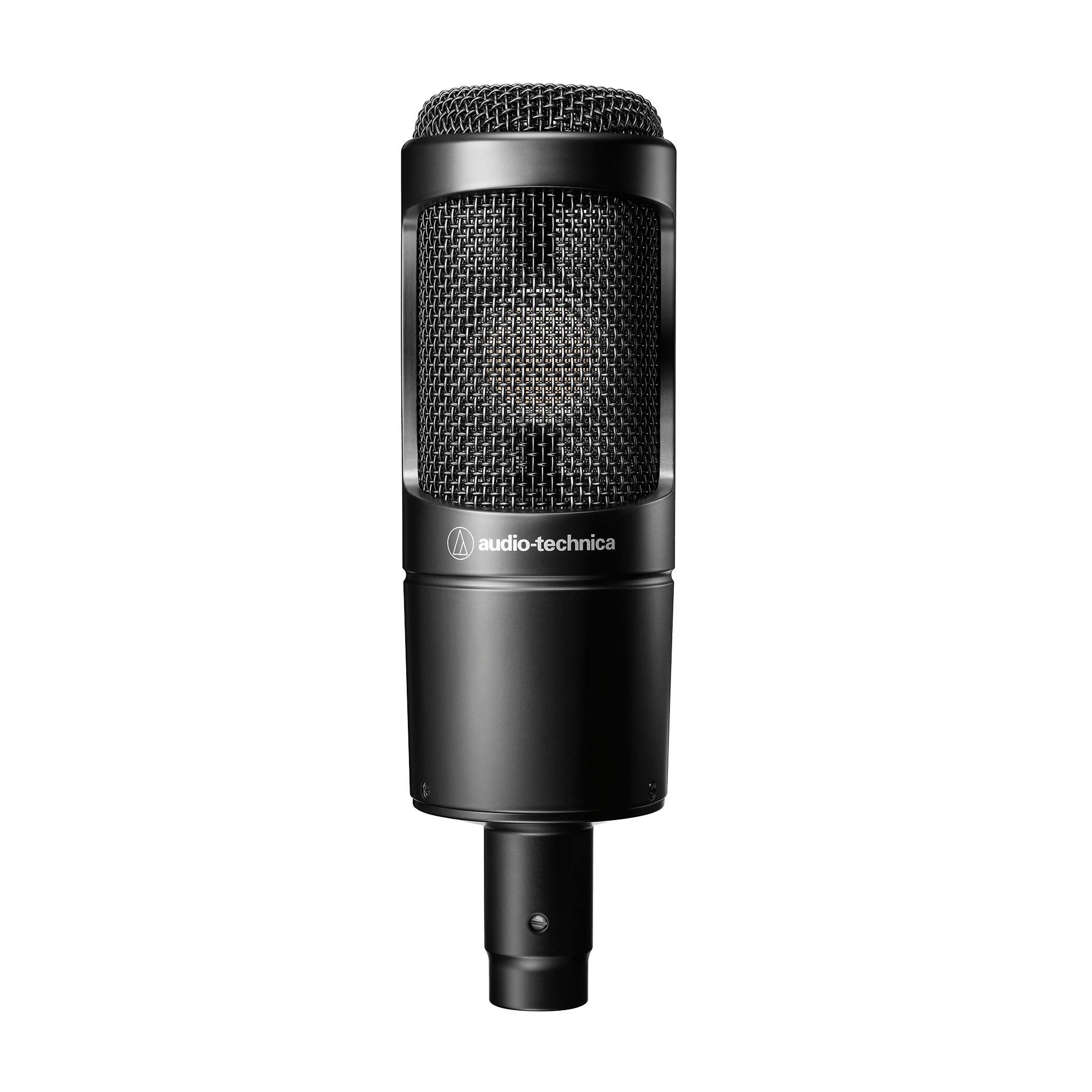 Audio-Technica AT2035 Cardioid Condenser Microphone front panel view