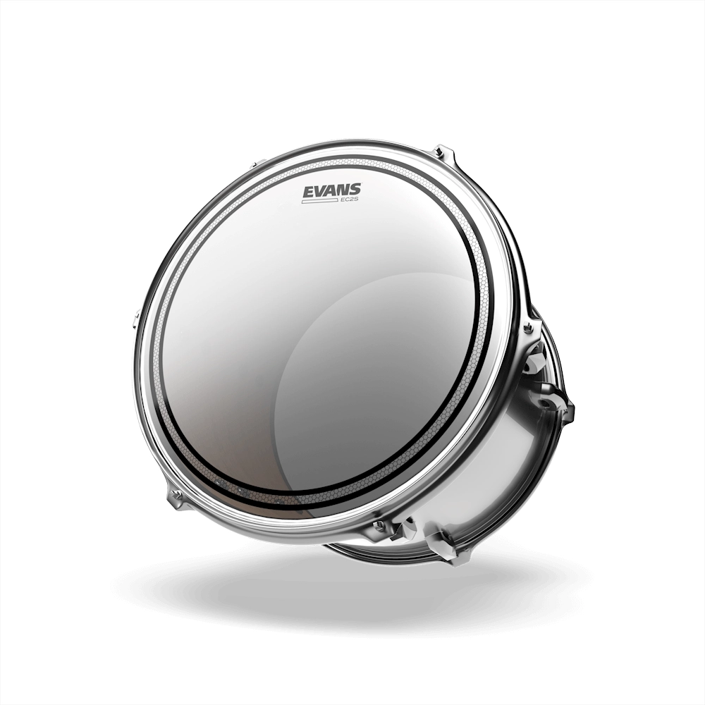 Evans EC2S Frosted Tom Drumhead 10"
