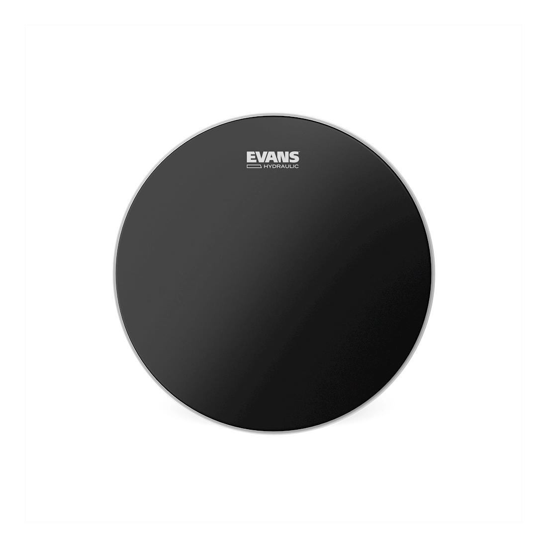 Evans Hydraulic Black Drumhead - 14 inches