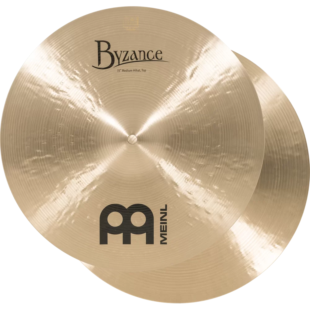 Meinl 15 Medium Hi Hat Pair Byzance