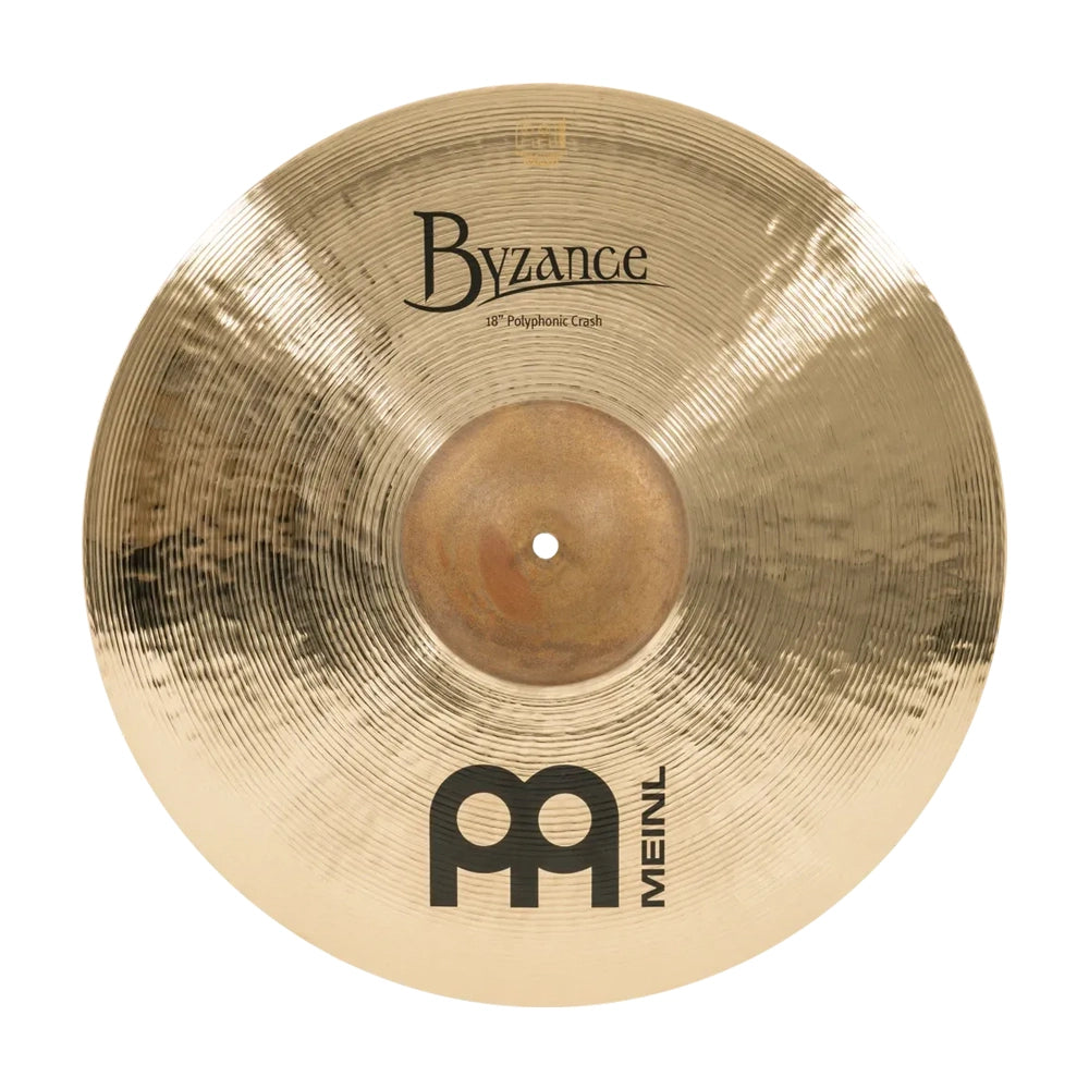 Meinl Cymbals B18POC-B Byzance Brillilant Polyphonic Crash Cymbal 18"