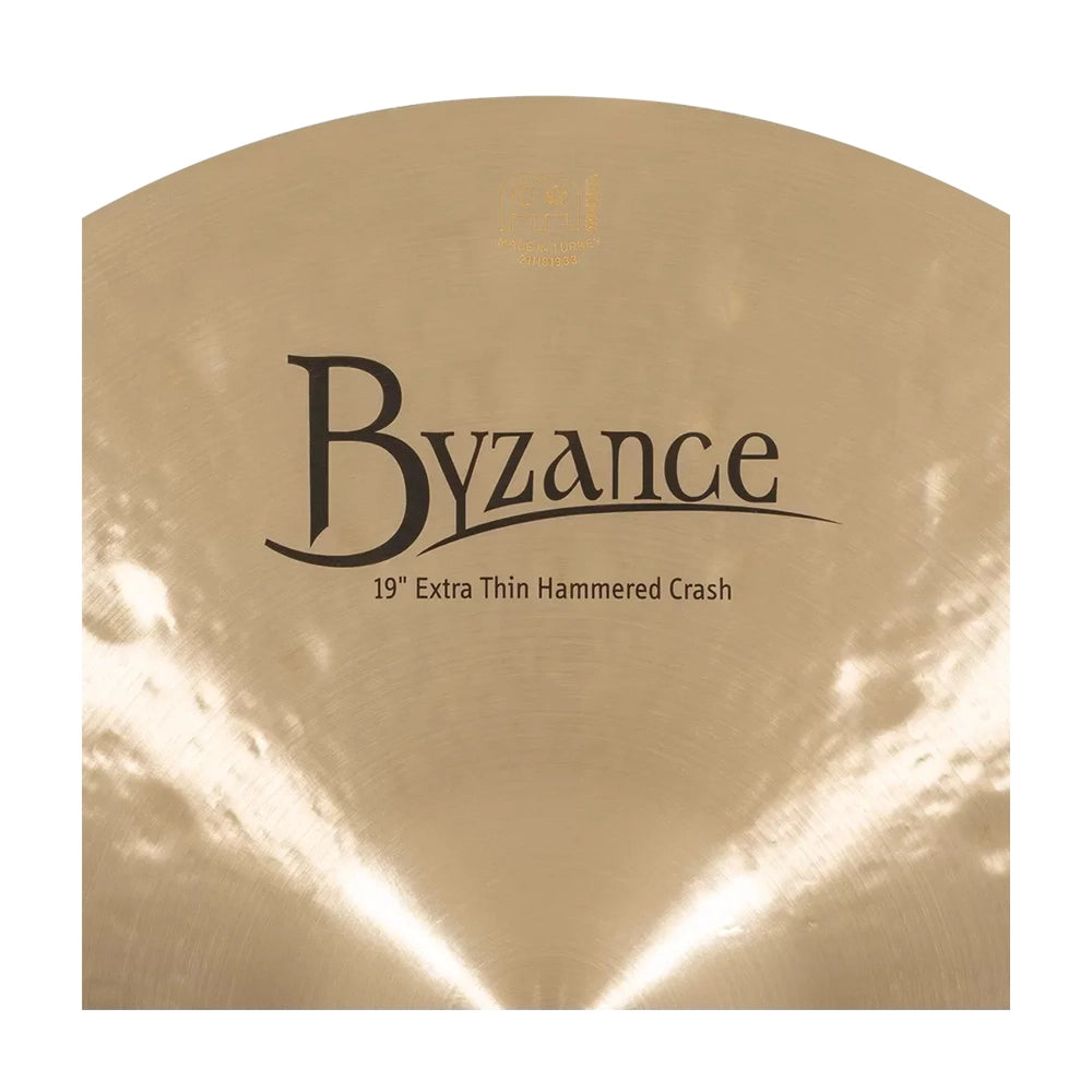 Meinl Cymbals B19ETHC Byzance Traditional Extra Thin Hammered Crash Cymbal - 19"
