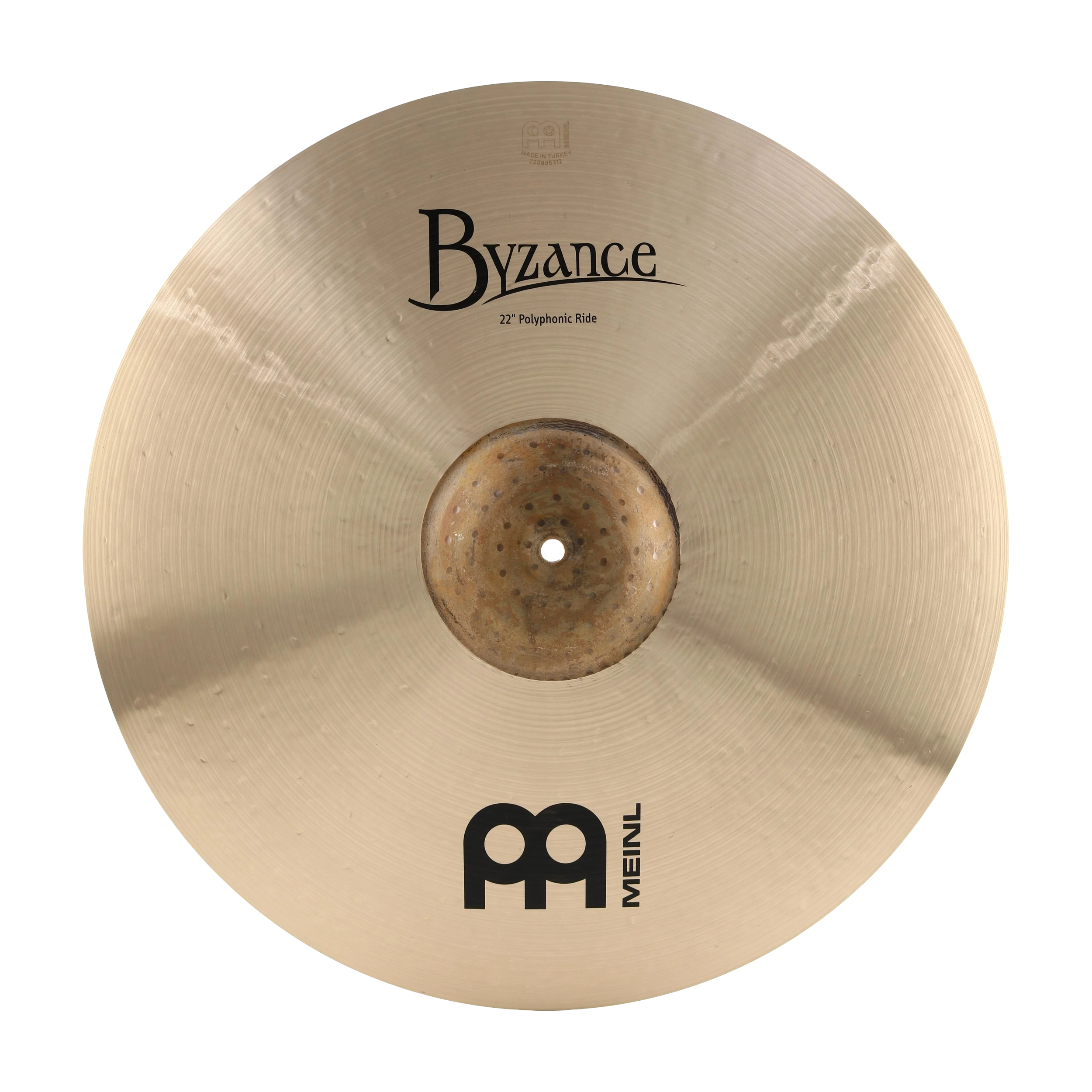Meinl Cymbals B22POR Byzance Traditional Polyphonic Ride Cymbal - 22"