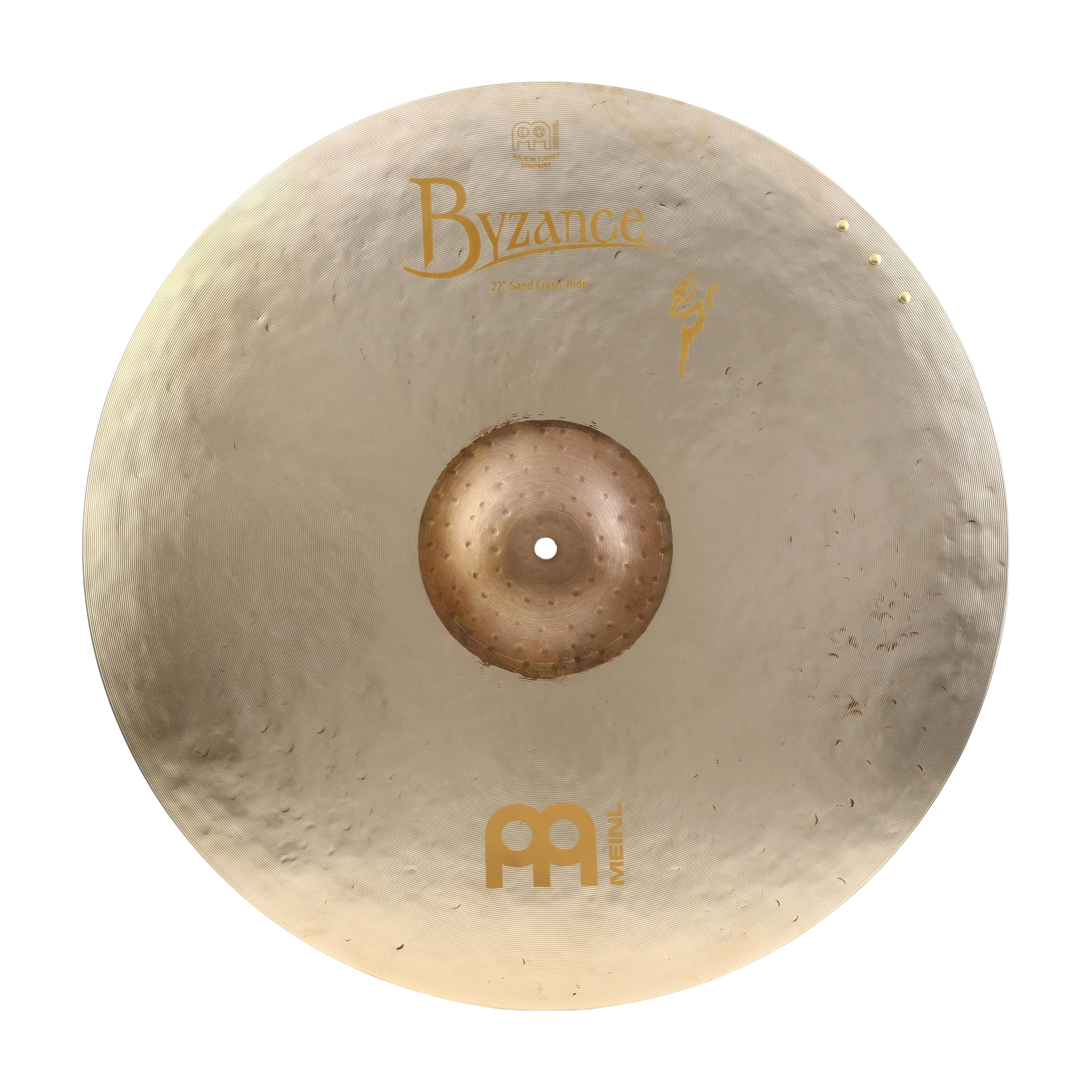 Meinl Cymbals B22SACR Byzance Vintage Sand Crash-Ride Cymbal - 22"