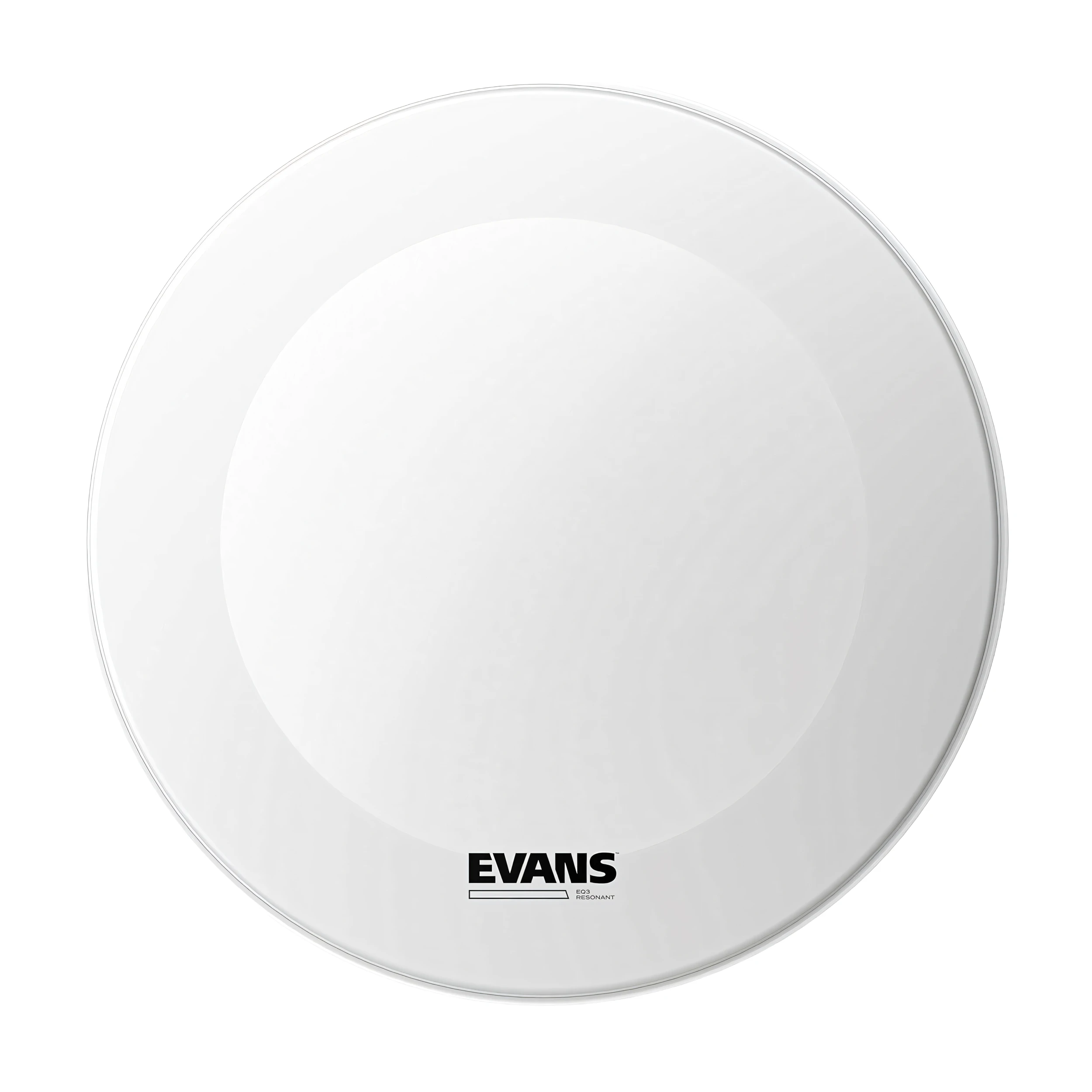 Evans EQ3 de 22" Parche Para Bombo Resonante Recubierto