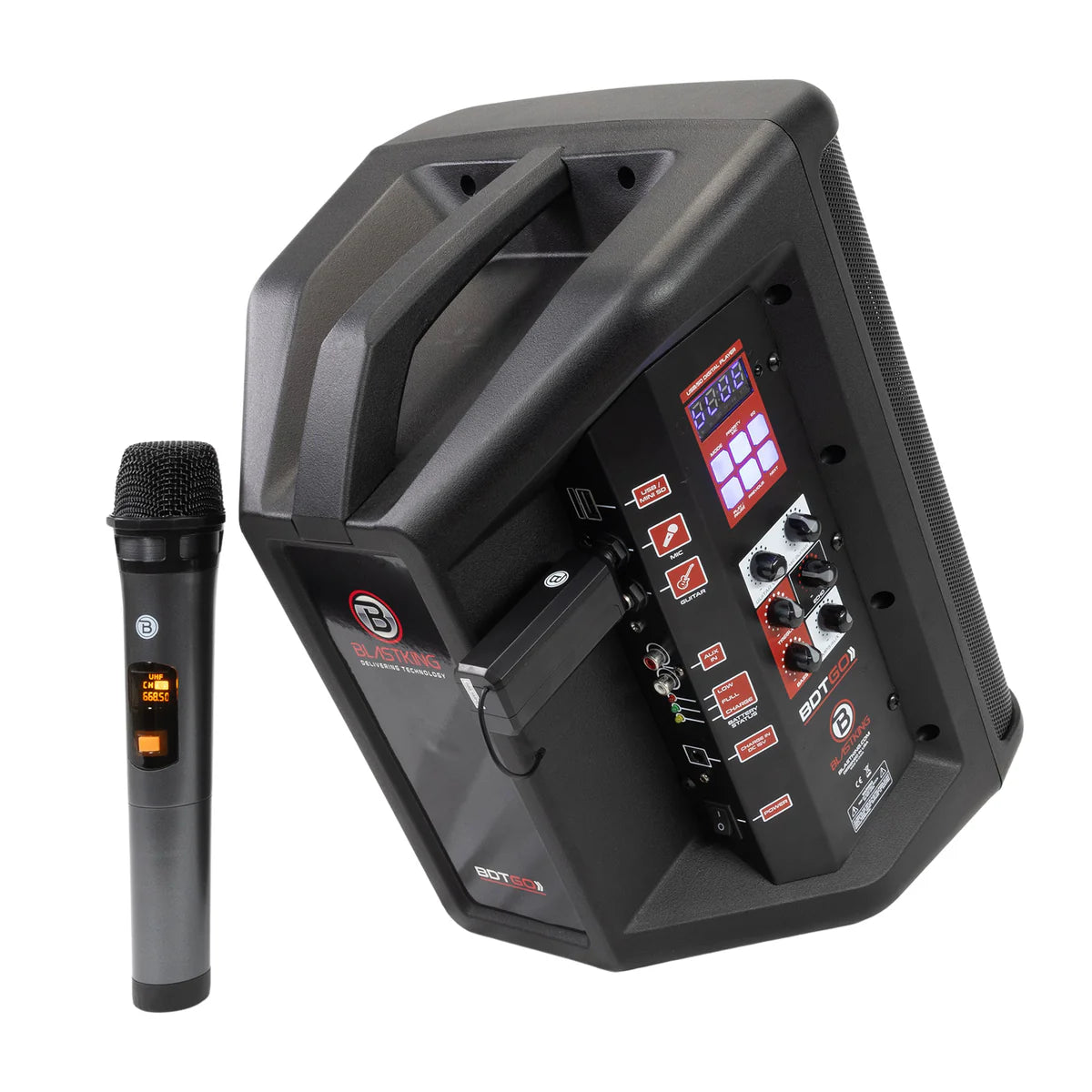 Blastking BDTGO 200W 8" Portable and Battery Powered Speaker