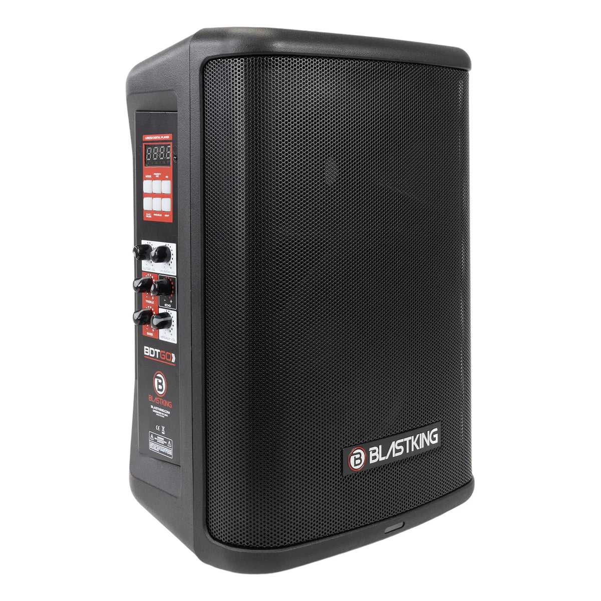 Blastking BDTGO 200W 8" Portable and Battery Powered Speaker