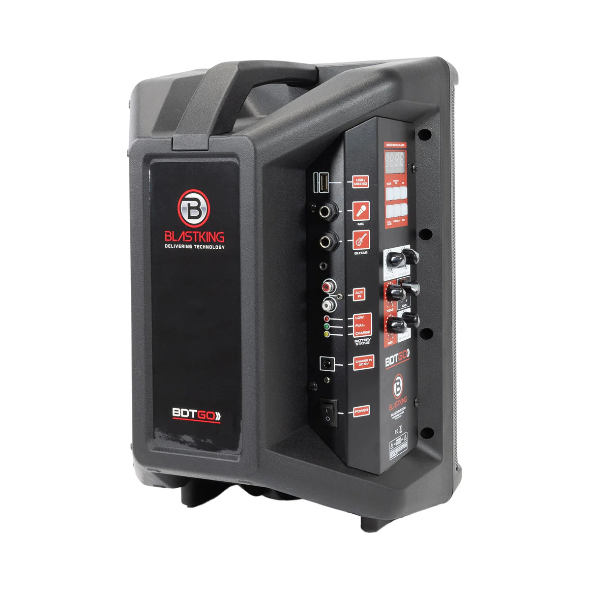 Blastking BDTGO 200W 8" Portable and Battery Powered Speaker