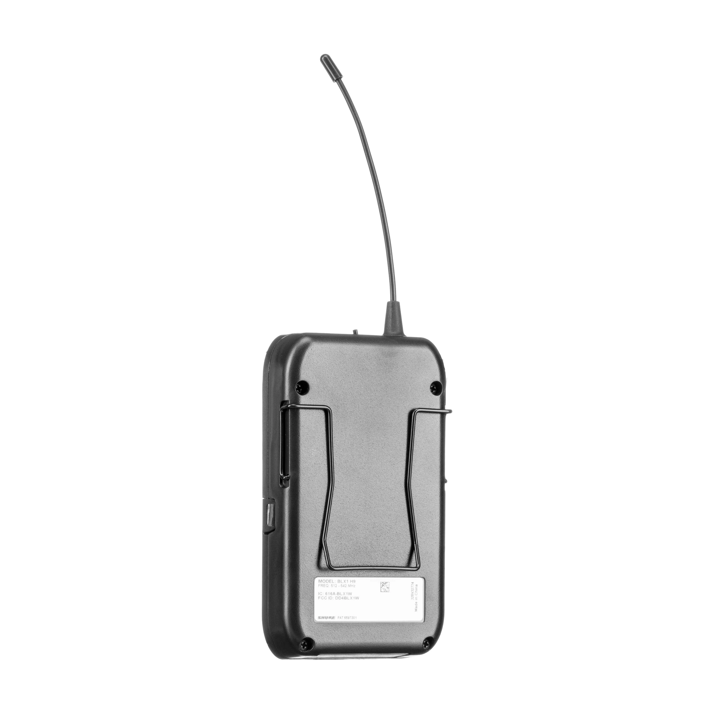 Shure BLX14/CVL Wireless Lavalier Microphone System - H10 Band