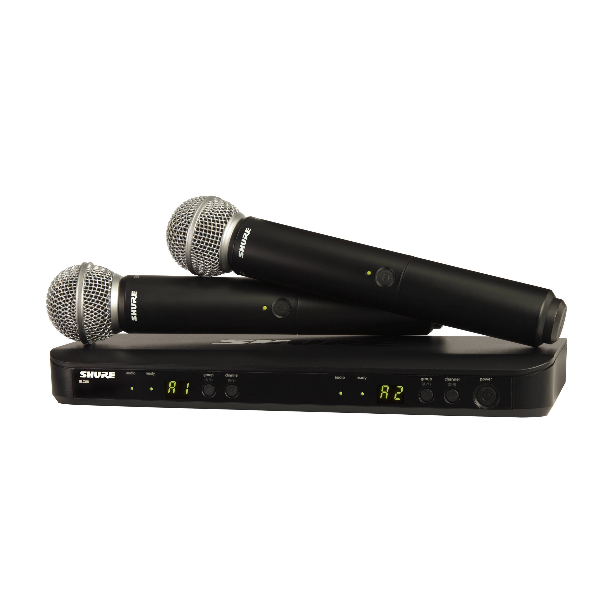 Shure BLX288/SM58-H10 Dual-Channel Wireless Handheld Microphone System