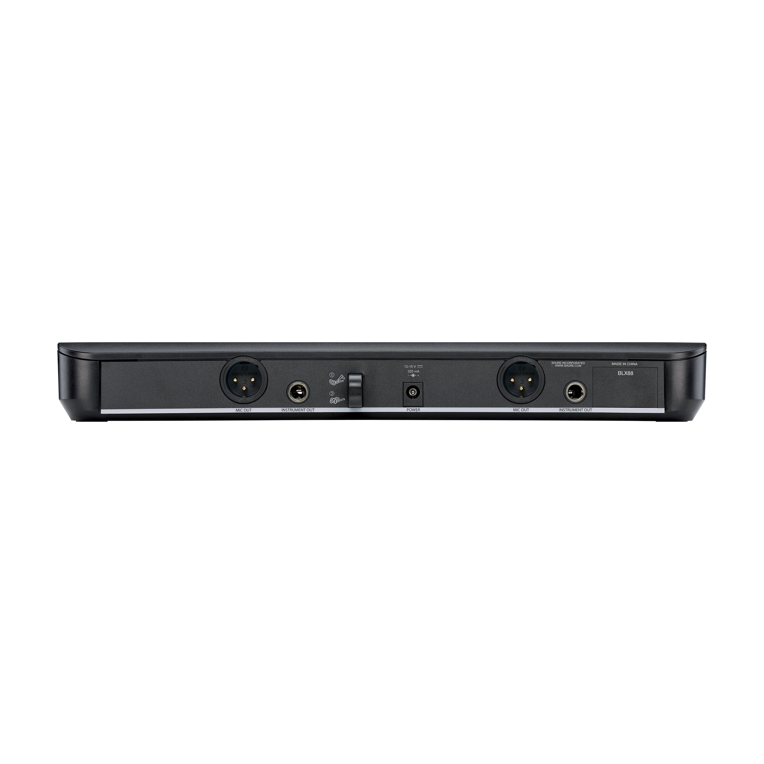 Shure BLX288/SM58-H10 Dual-Channel Wireless Handheld Microphone System