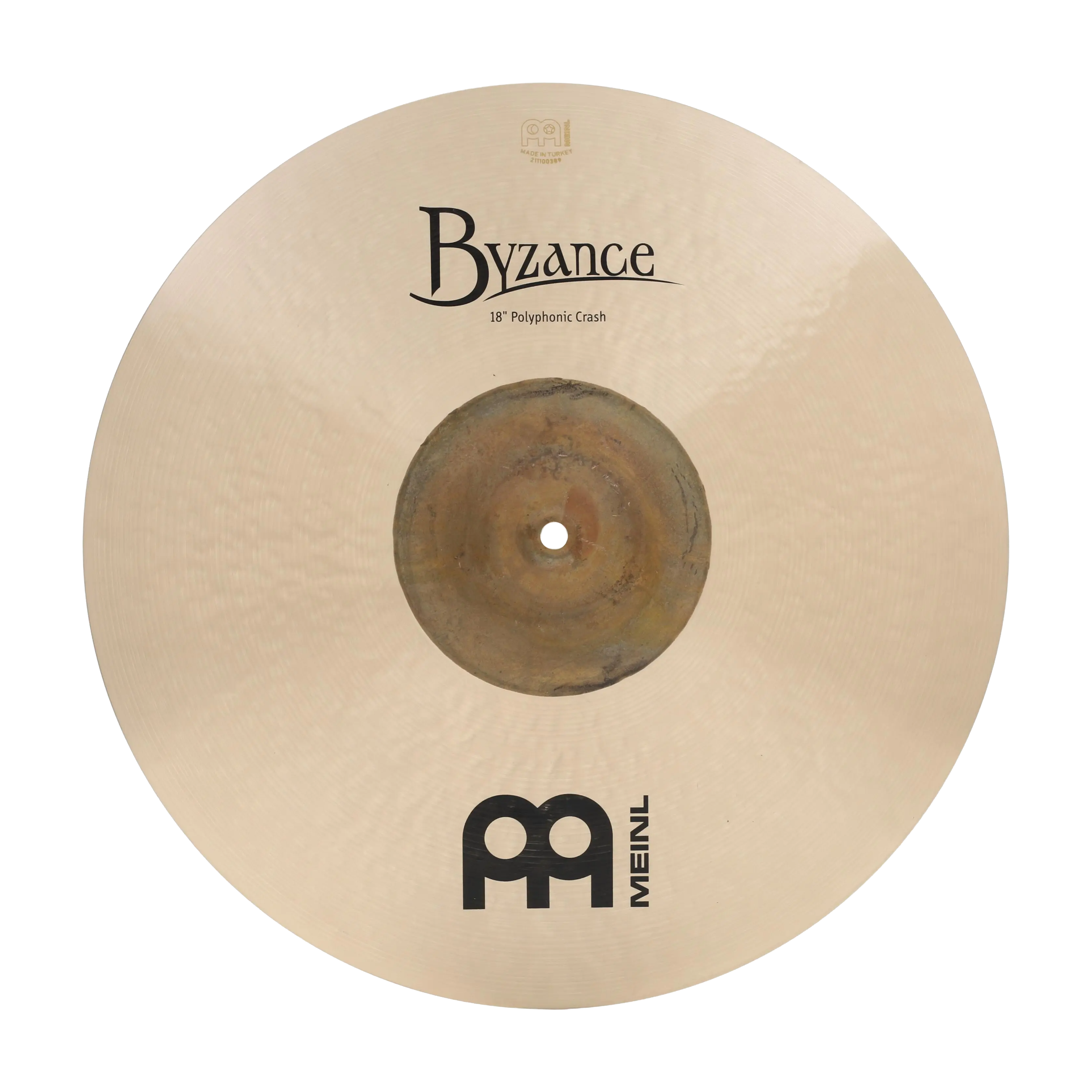 Meinl Cymbals BMAT3 Byzance Matched Crash Pack - 18" & 20" - Traditional Polyphonic