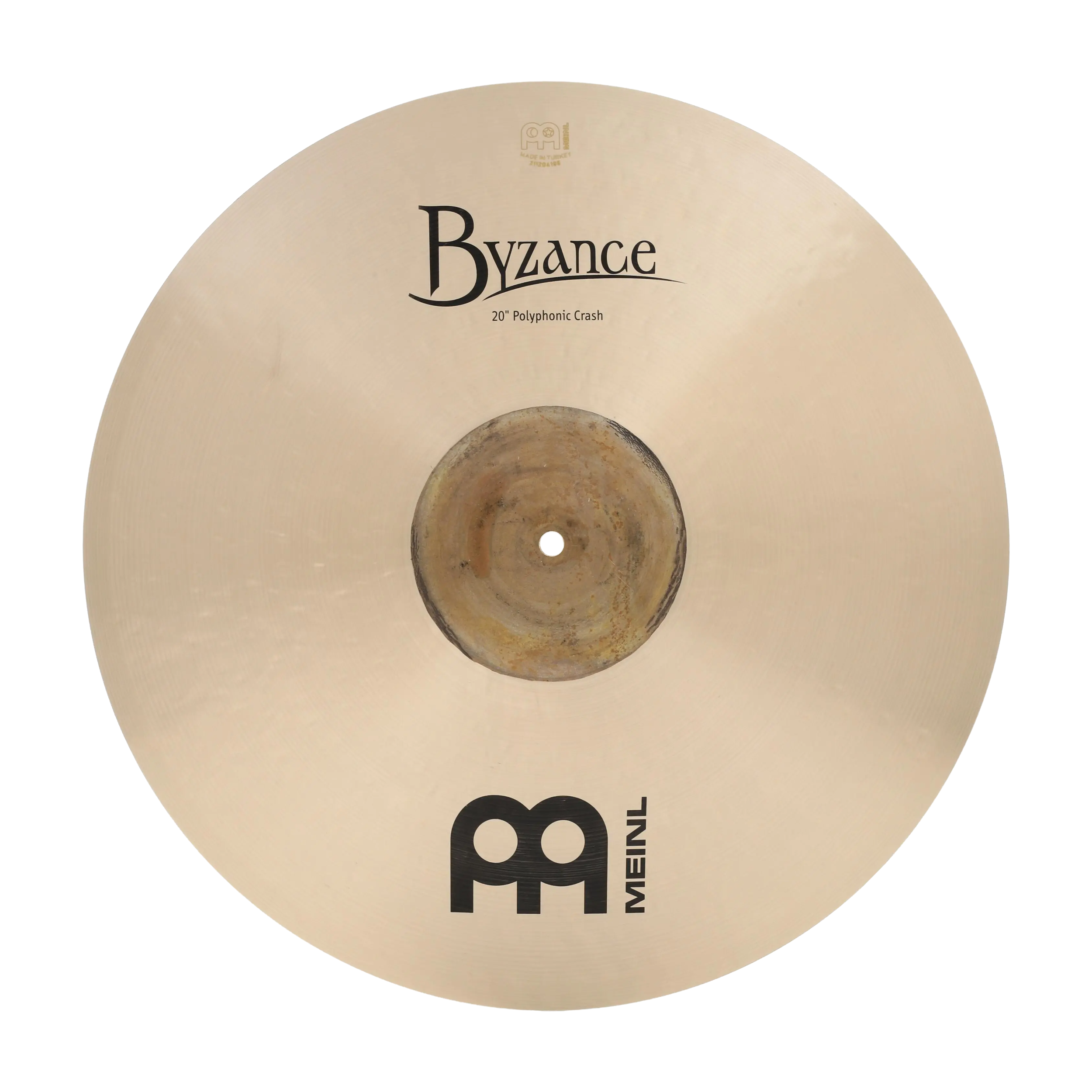 Meinl Cymbals BMAT3 Byzance Matched Crash Pack - 18" & 20" - Traditional Polyphonic