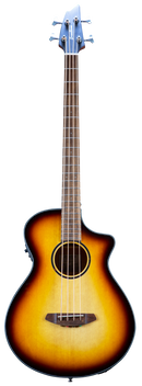Breedlove Eco Discovery S Concert CE Acoustic-Electric Bass Guitar - Edgeburst