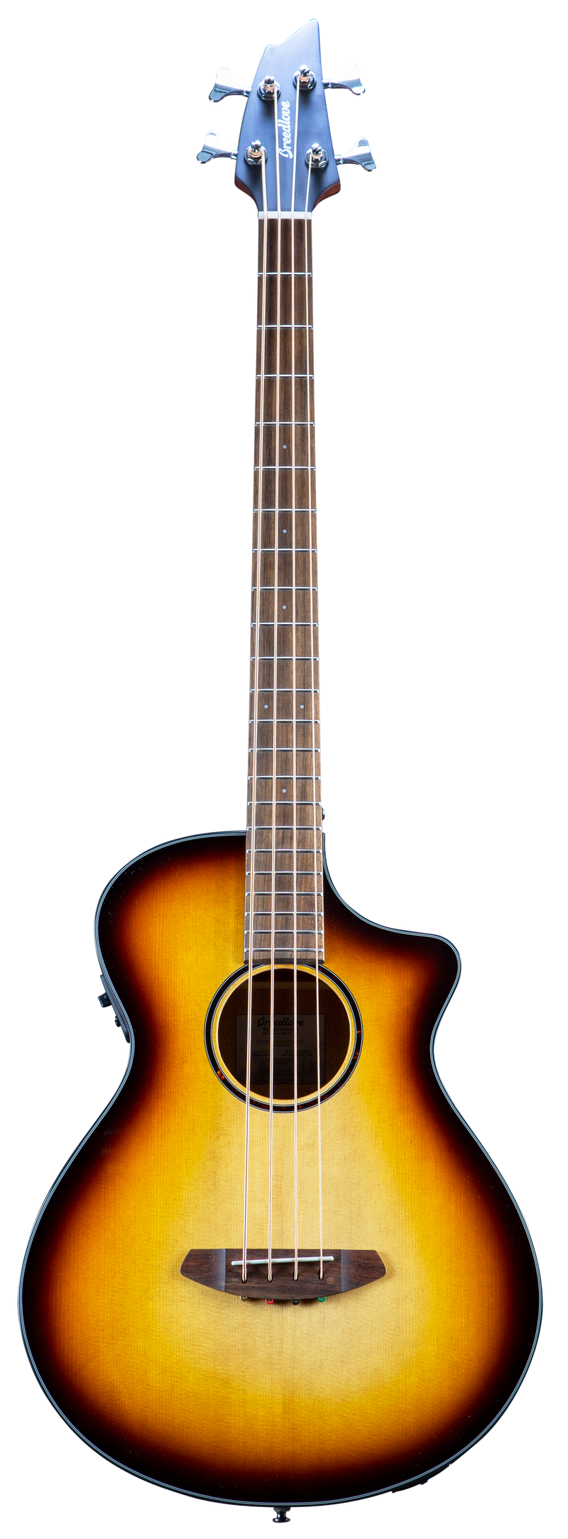 Breedlove Eco Discovery S Concert CE Acoustic-Electric Bass Guitar - Edgeburst