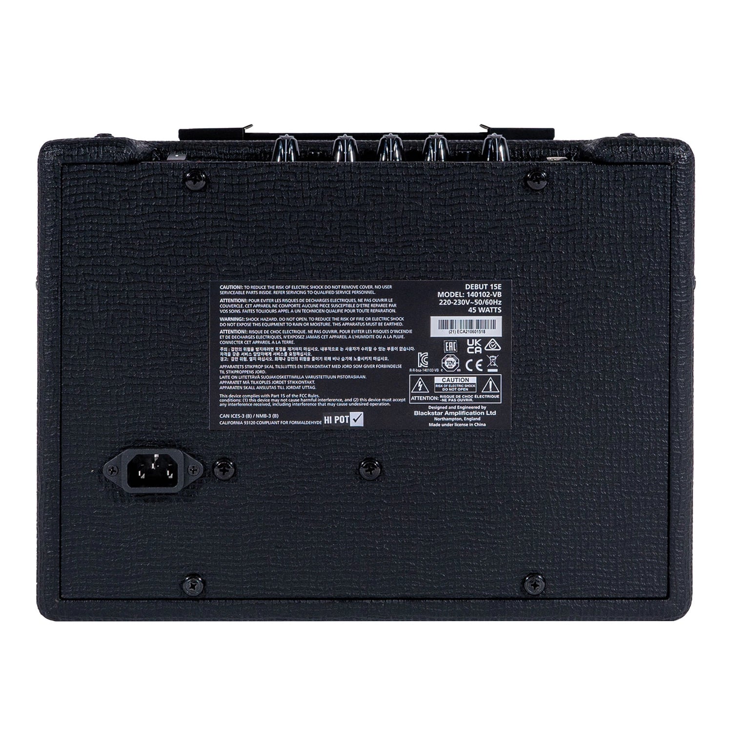 Blackstar Debut 10E 10-Watt 2x3" Guitar Combo Amplifier  - Black