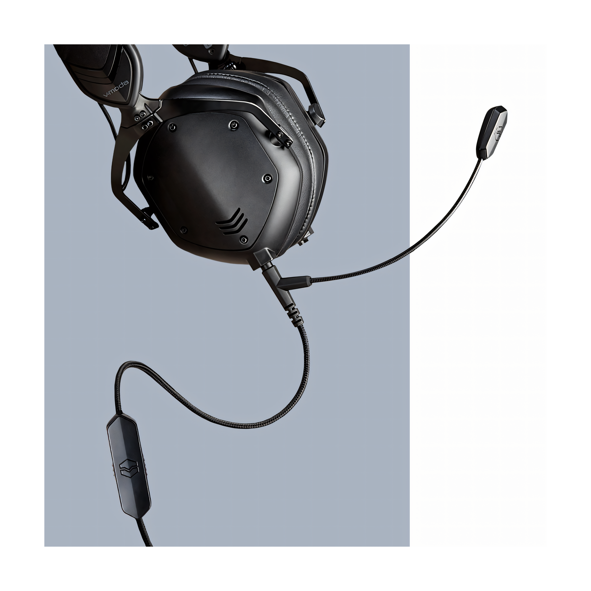 View in headset of V-Moda BoomPro X Microphone
