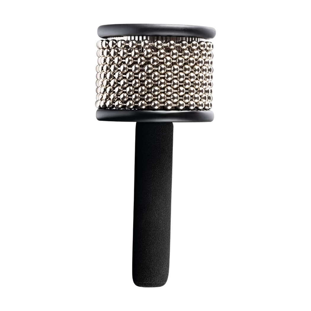 Front view of Meinl CA5BK-S Percussion Turbo Cabasa - Small
